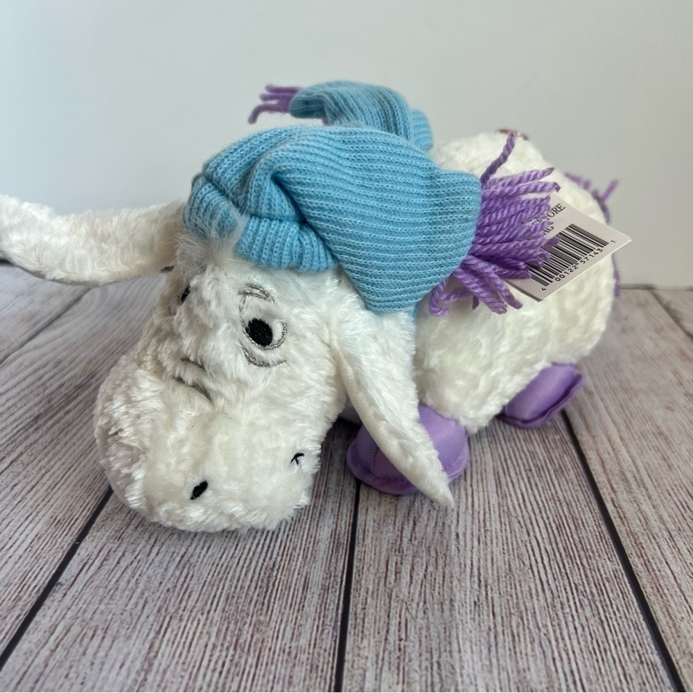 Disney World Winter Fun Eeyore Bean Bag Plush NWT